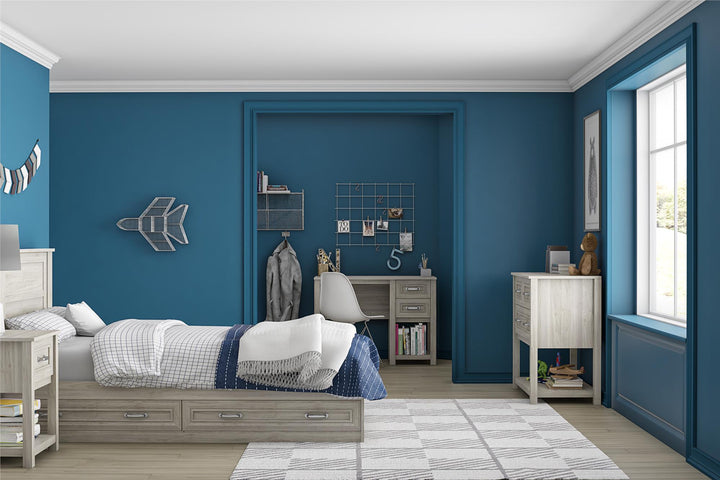 Best kids twin headboards -  Light Walnut - Twin