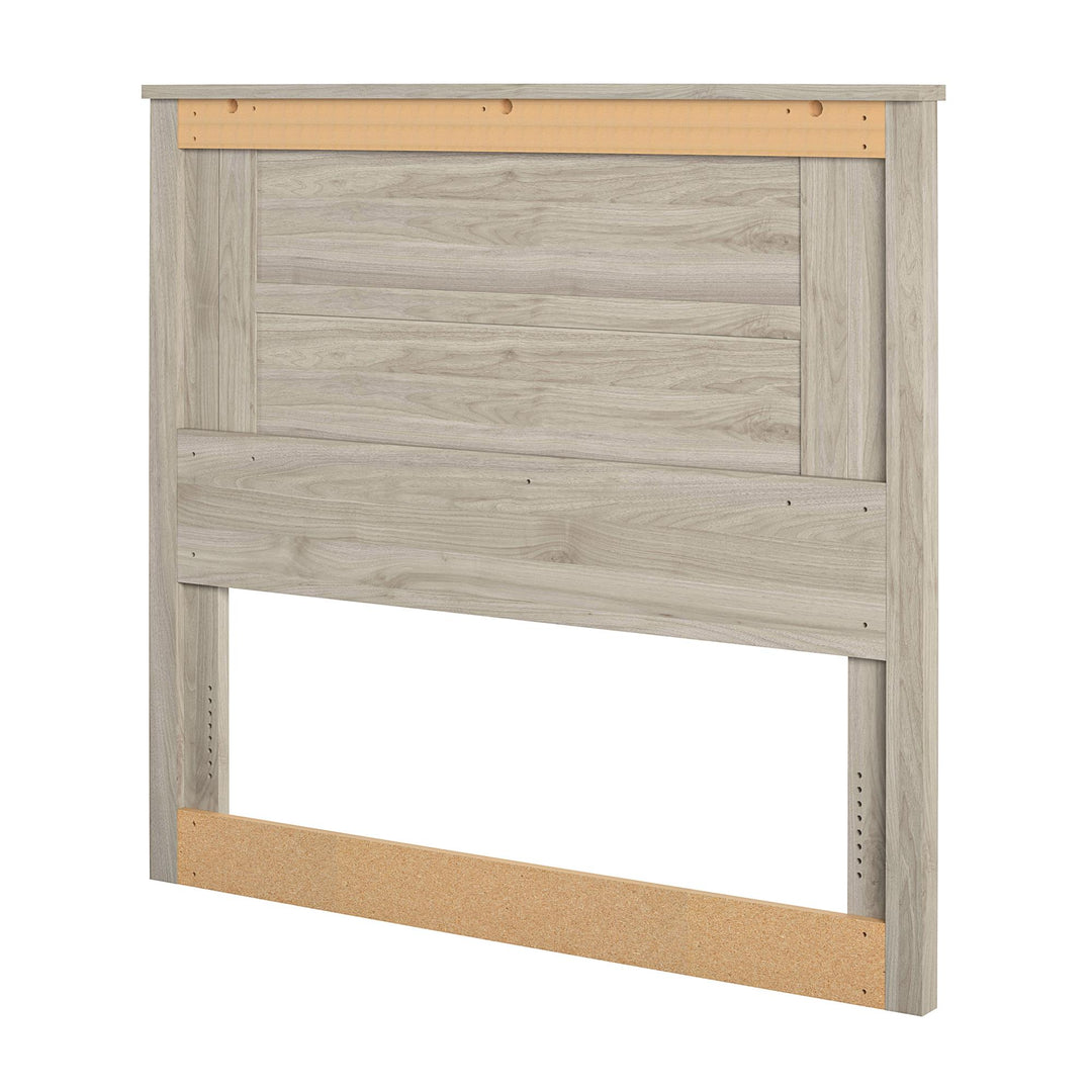 Sierra Ridge Levi headboard assembly instructions -  Light Walnut - Twin