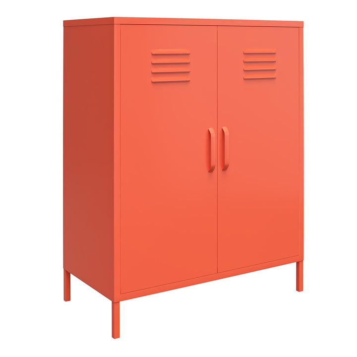 Contemporary locker design by Cache -  Orange