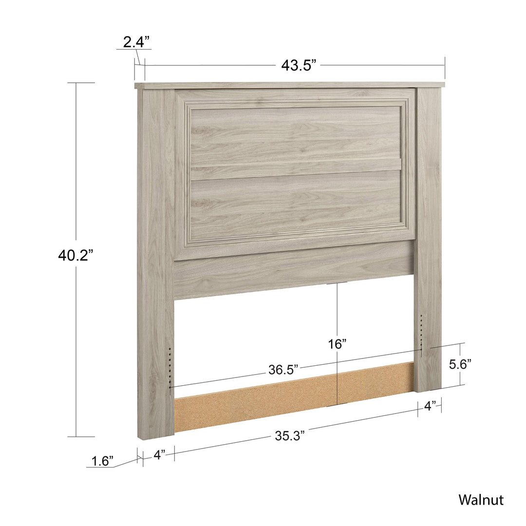 Kids bedroom design ideas with Sierra Ridge -  Light Walnut - Twin