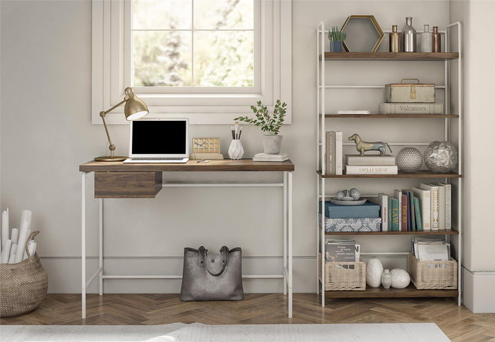 Webster Computer Desk - Florence Walnut