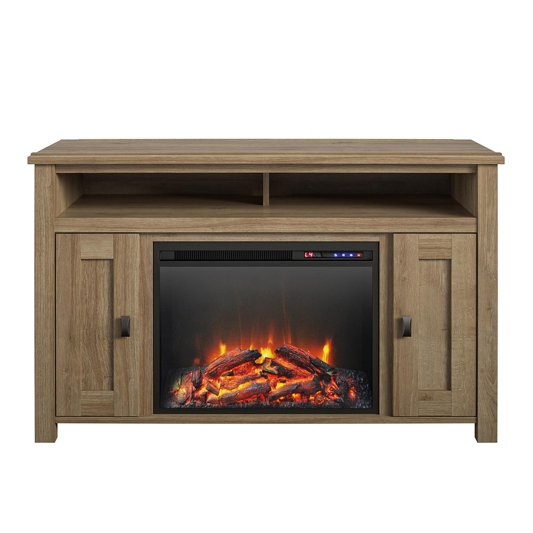 Farmington Electric Fireplace TV Console for TVs up to 50 Inch - Natural