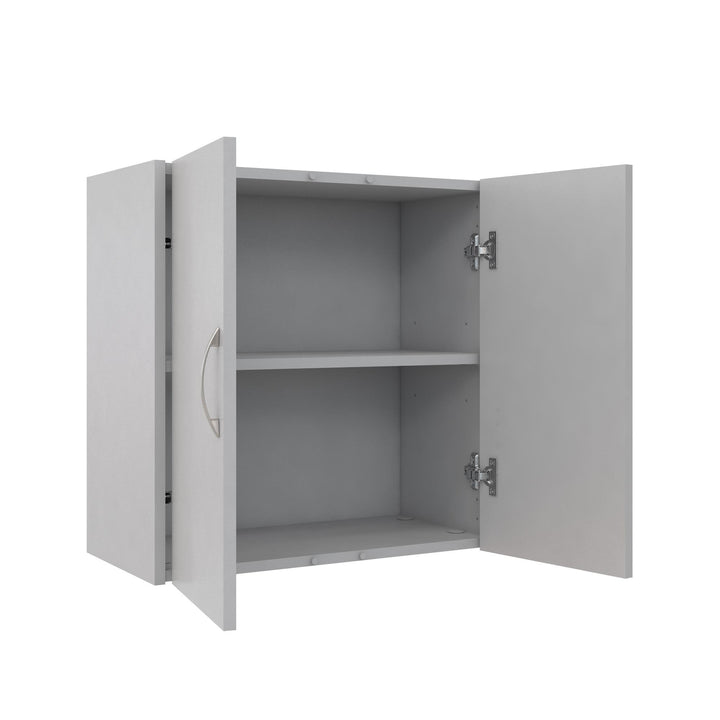 Basin 24 Inch 2 Door Wall Storage Cabinet - Dove Gray