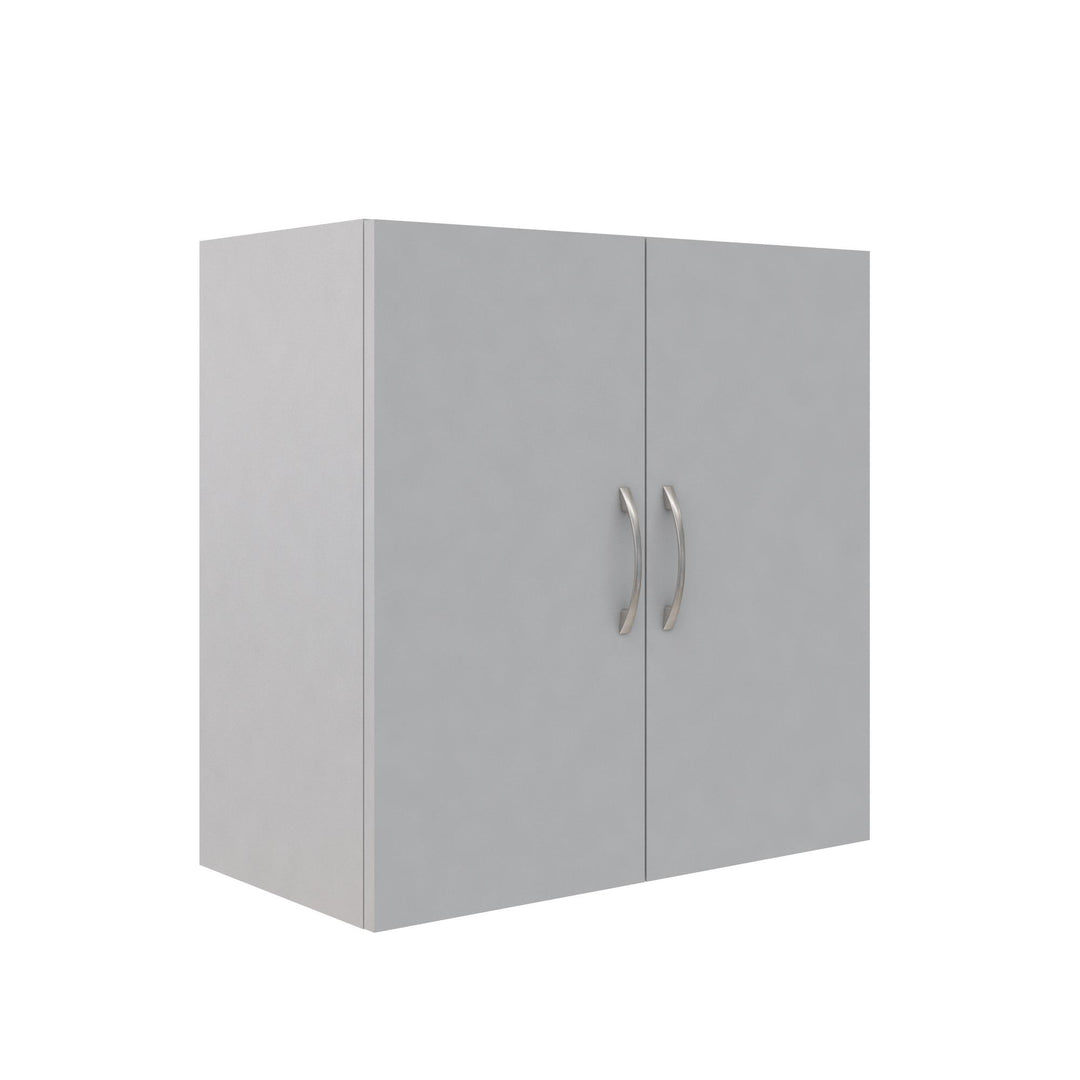 Basin 24 Inch 2 Door Wall Storage Cabinet - Dove Gray