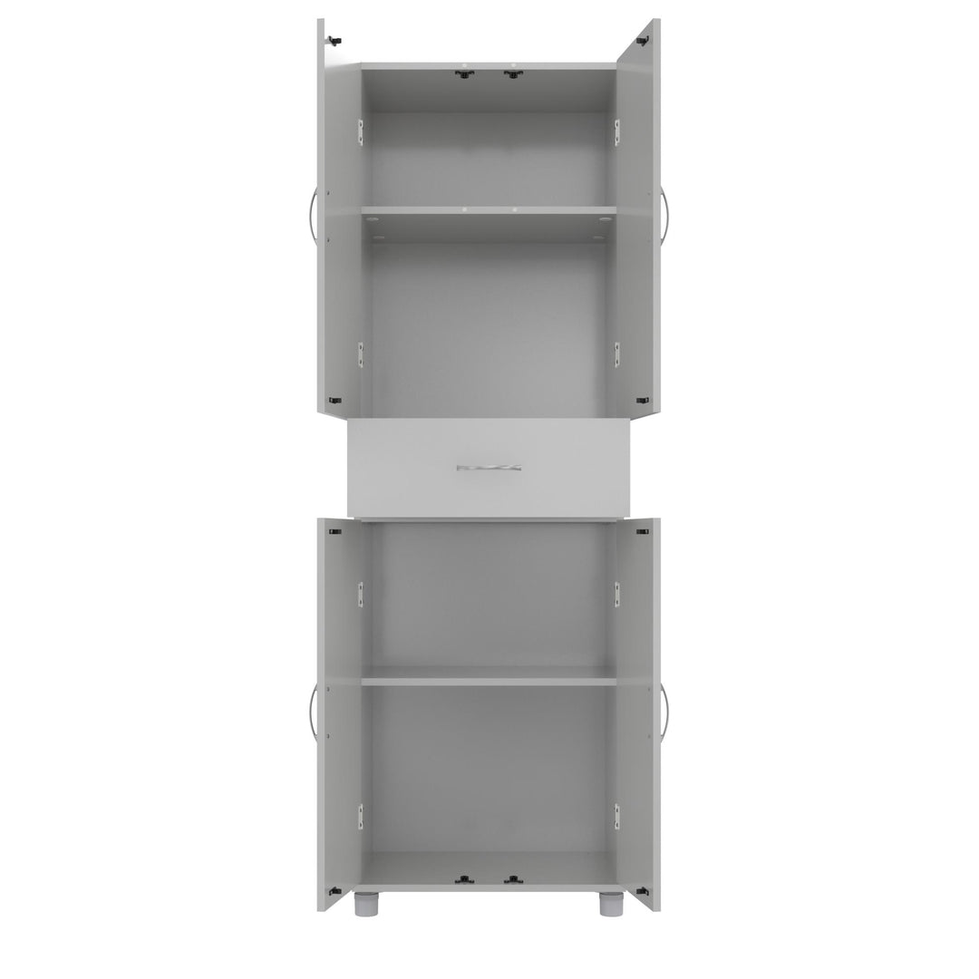 Basin 23.5 Inch Closed Storage Cabinet - Dove Gray