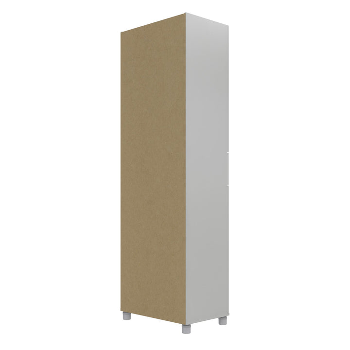 Basin 23.5 Inch Closed Storage Cabinet - Dove Gray
