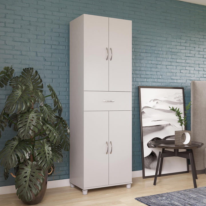 Basin 23.5 Inch Closed Storage Cabinet - Dove Gray