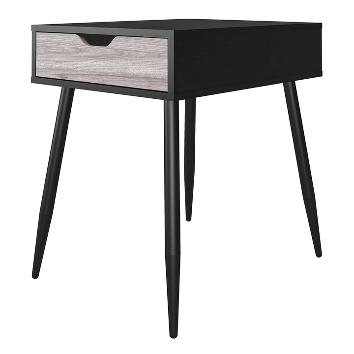 Spacious Drawer Organizer Furniture - Black Oak