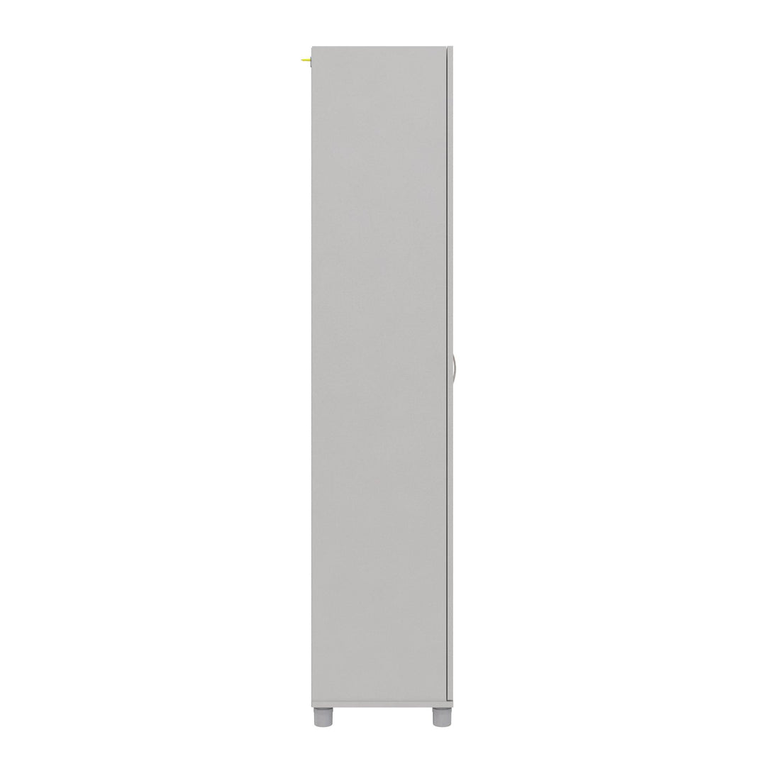 Basin 24 Inch 2 Door Utility Storage Cabinet - Dove Gray
