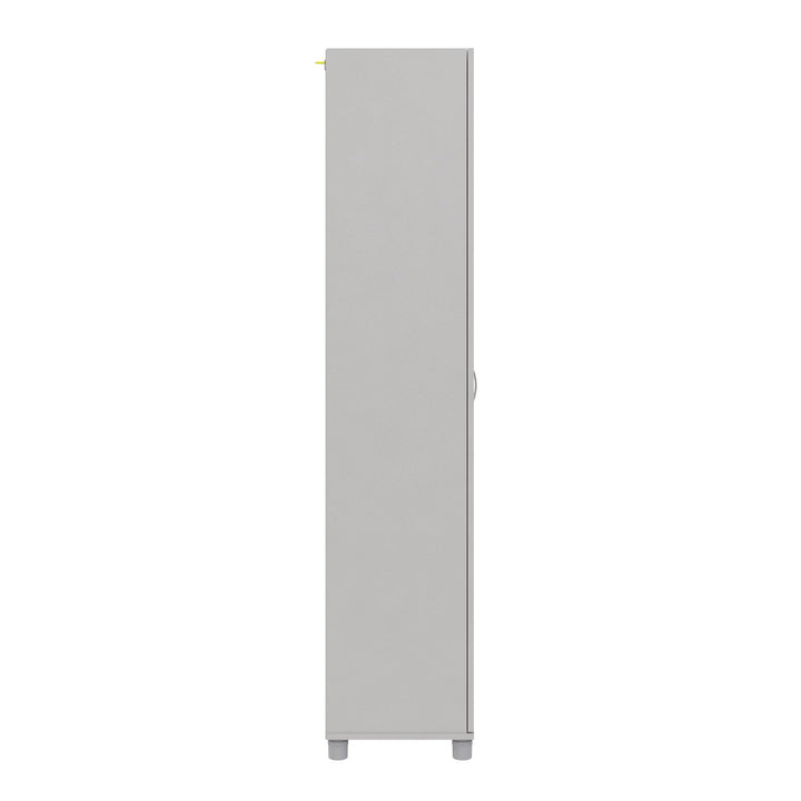 Basin 24 Inch 2 Door Utility Storage Cabinet - Dove Gray