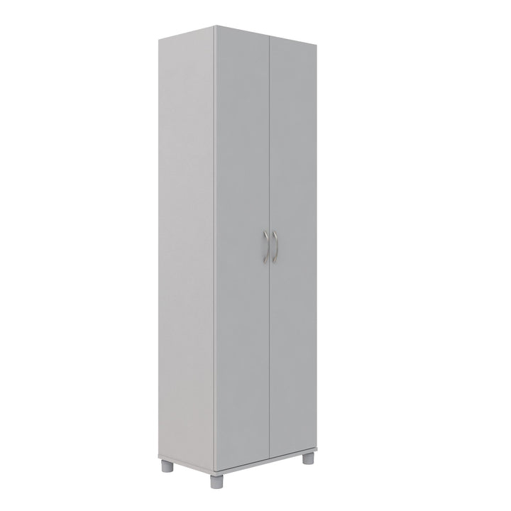 Basin 24 Inch 2 Door Utility Storage Cabinet - Dove Gray