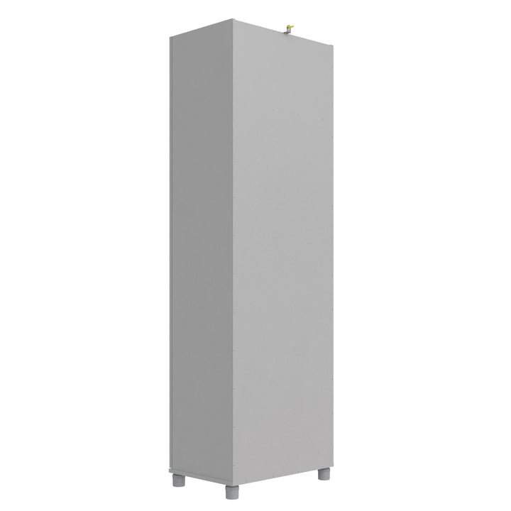 Basin 24 Inch 2 Door Utility Storage Cabinet - Dove Gray