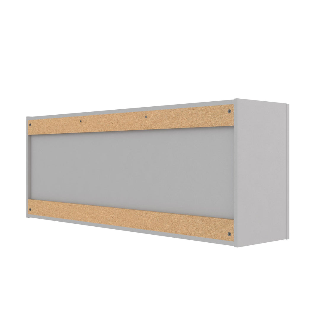 Basin 54 Inch 3 Door Wall Storage Cabinet - Dove Gray