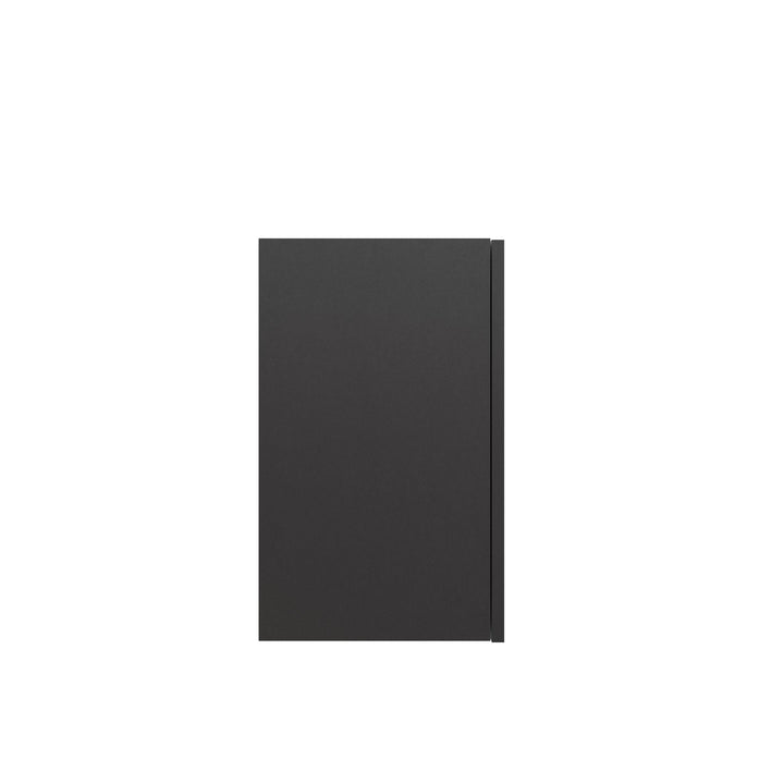 Basin 54 Inch 3 Door Wall Storage Cabinet - Black
