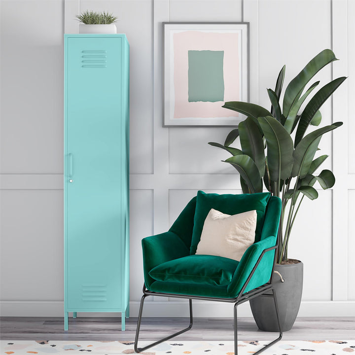 Cache Single Metal Locker Storage Cabinet - Spearmint