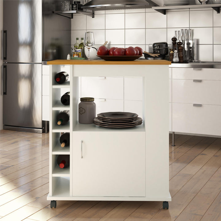 Williams Kitchen Cart - White