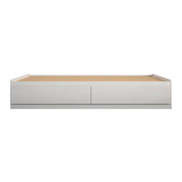 Platform Bed with 2 Large Storage Drawers and No Box Spring Required