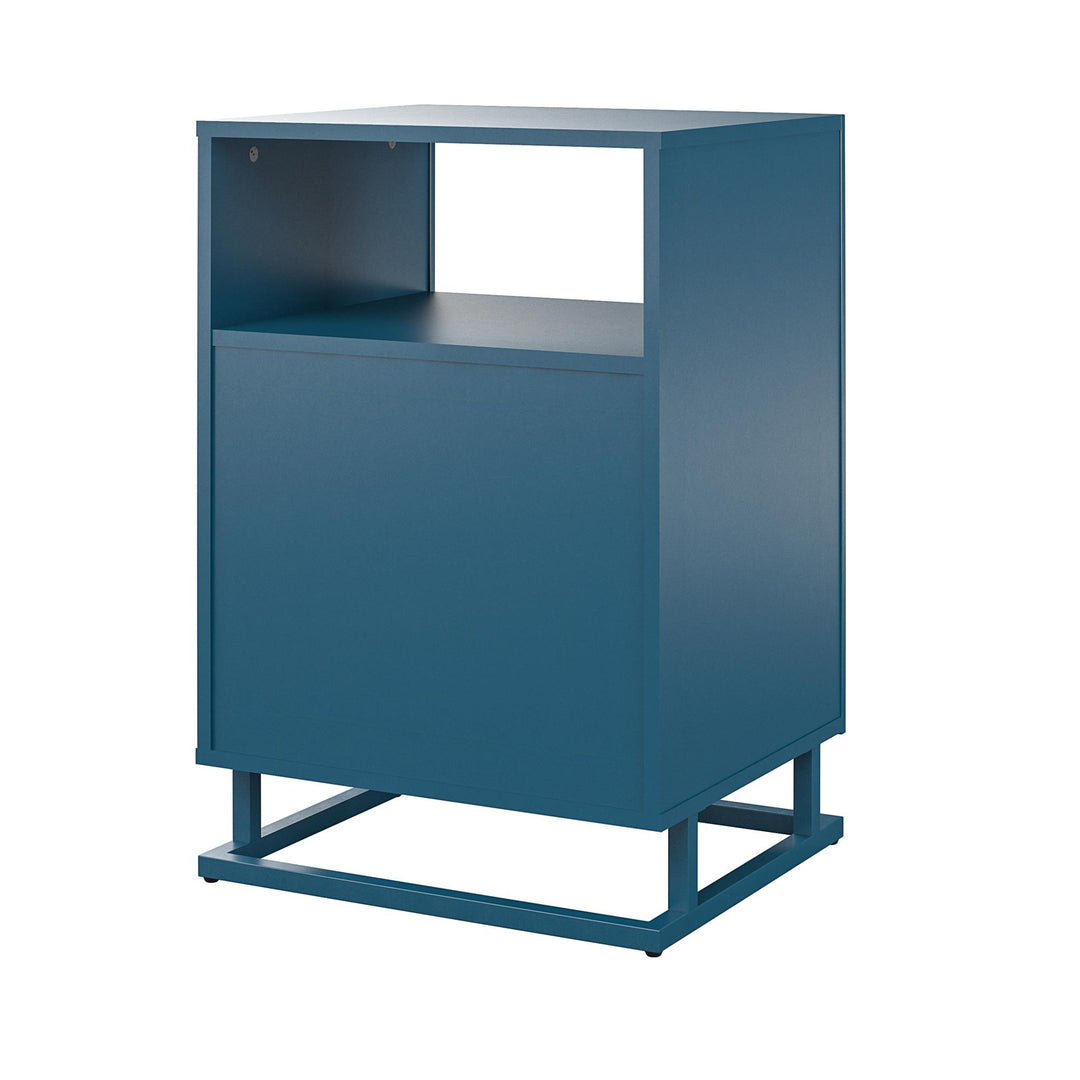 Turntable Stand with Regal Design -  Blue
