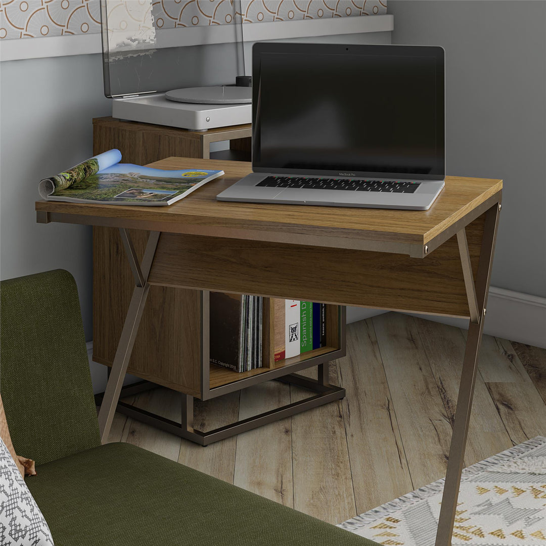 Regal Accent Table/Laptop Desk - Walnut