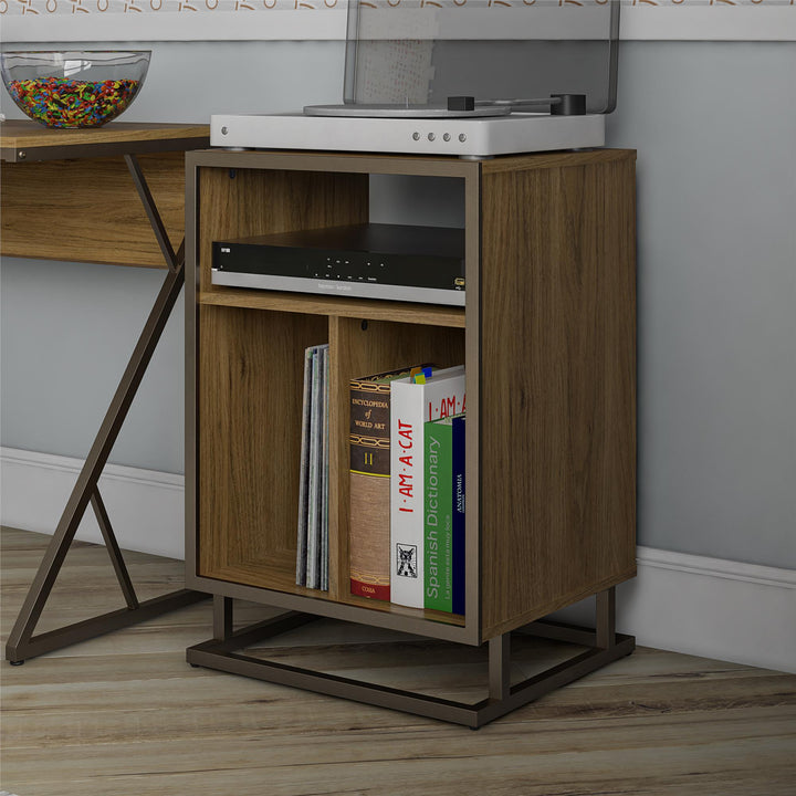 Regal Design Turntable Stand -  Walnut