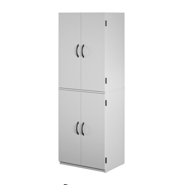Systematic 4-Door 5' Storage Cabinet - Dove Gray