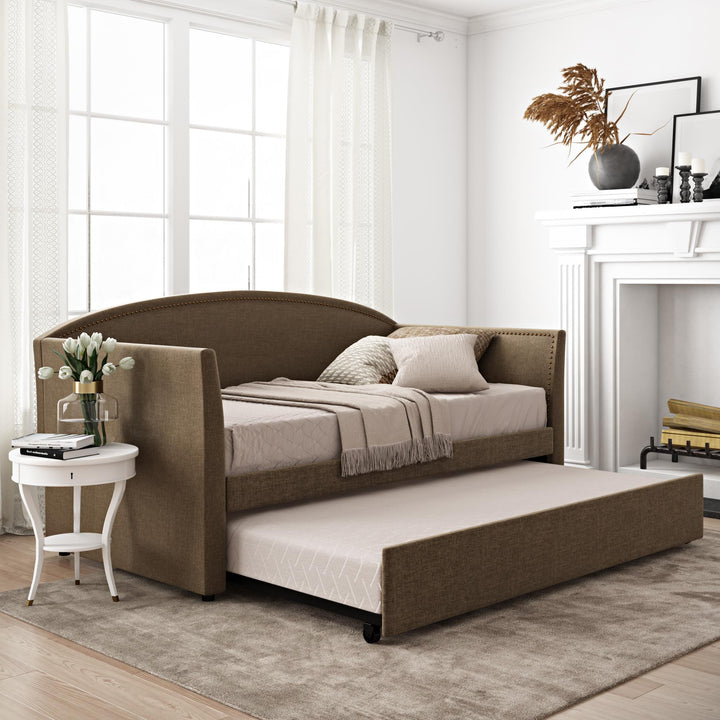 Grayson Daybed & Trundle - Oatmeal - Twin