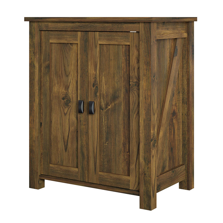 Farmington 10/20 Gallon Aquarium Stand with 2 Doors and Shelves - Heritage Pine