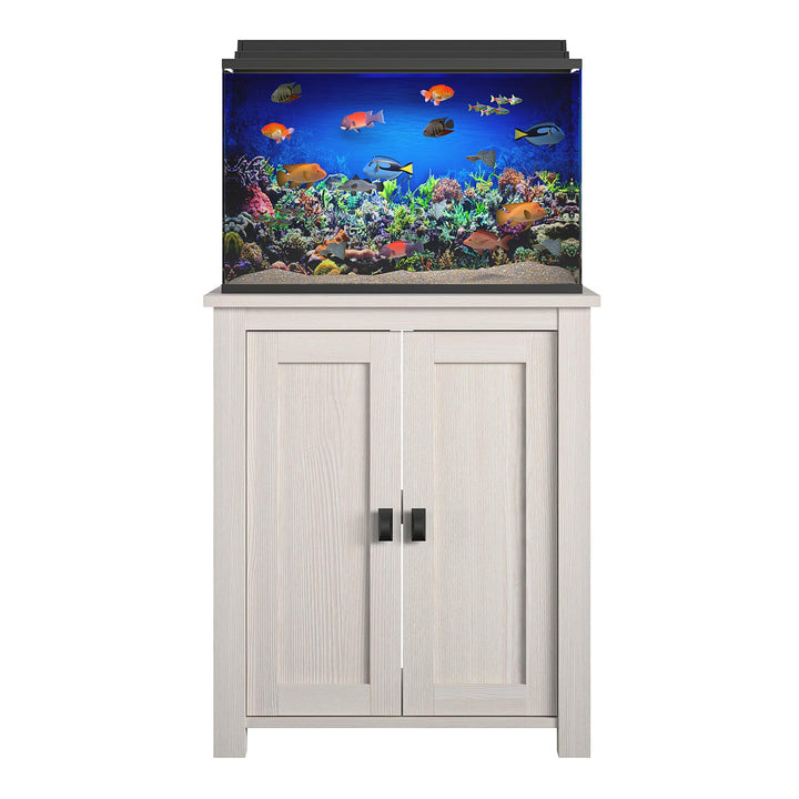 Farmington 10/20 Gallon Aquarium Stand with 2 Doors and Shelves - Sandy Pine