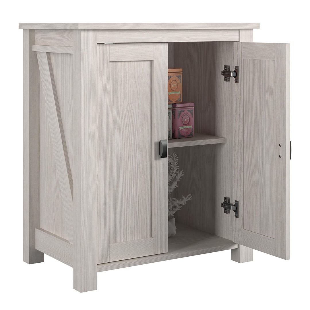 Farmington 10/20 Gallon Aquarium Stand with 2 Doors and Shelves - Sandy Pine