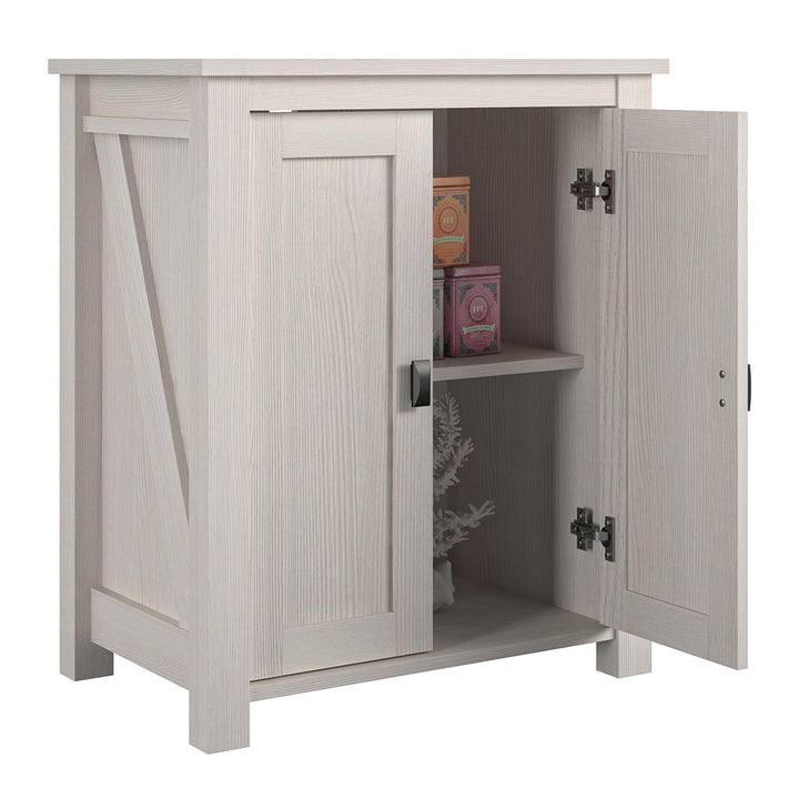 Farmington 10/20 Gallon Aquarium Stand with 2 Doors and Shelves - Sandy Pine