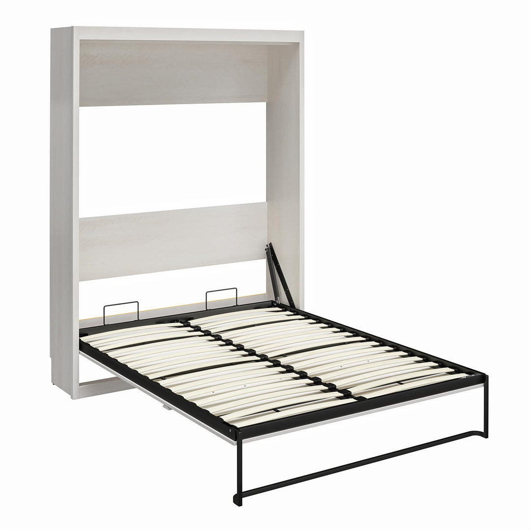 Paramount Queen Size Wall Bed - Ivory Oak - Queen