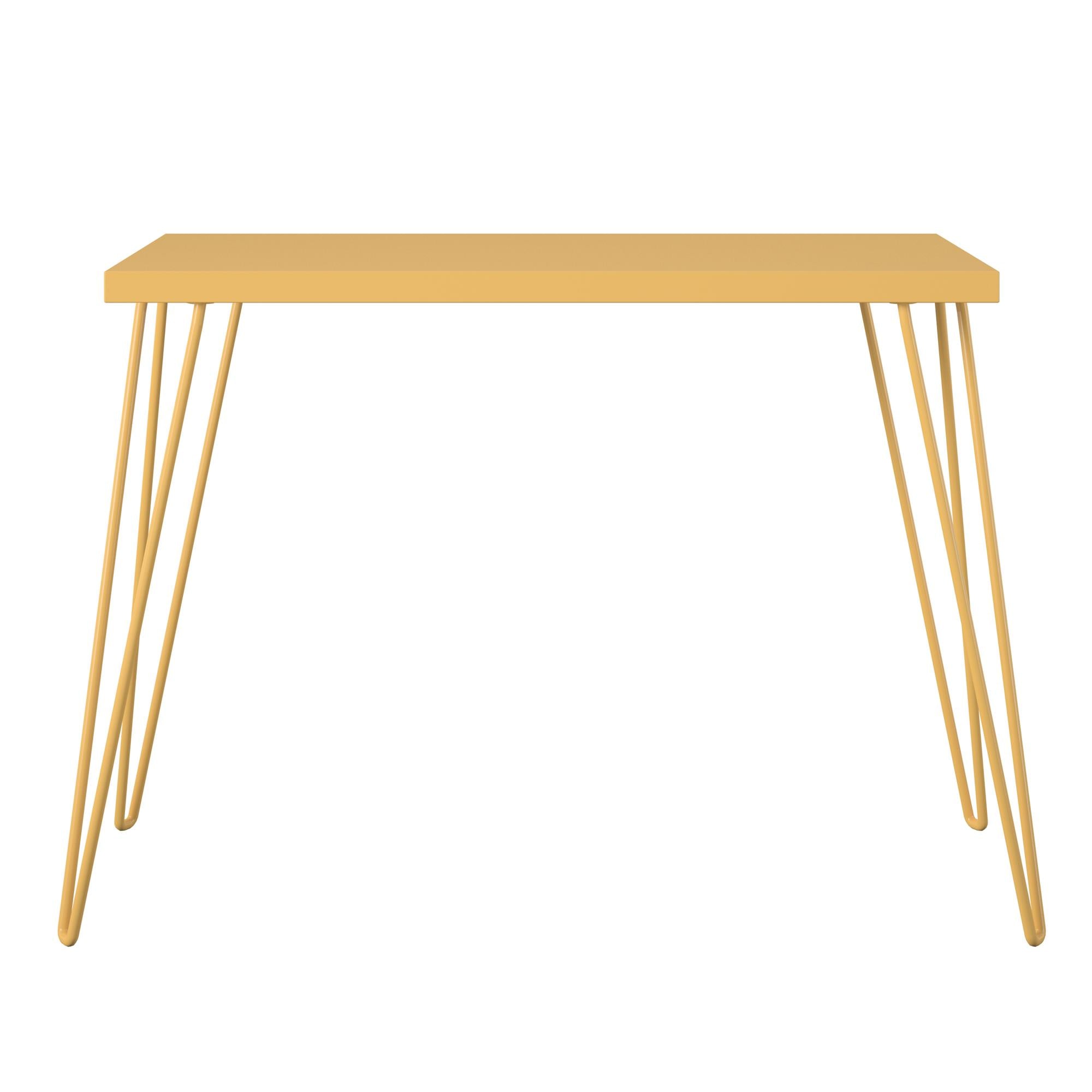 Owen Retro Computer Desk with Large Worksurface and Hairpin Legs RealRooms