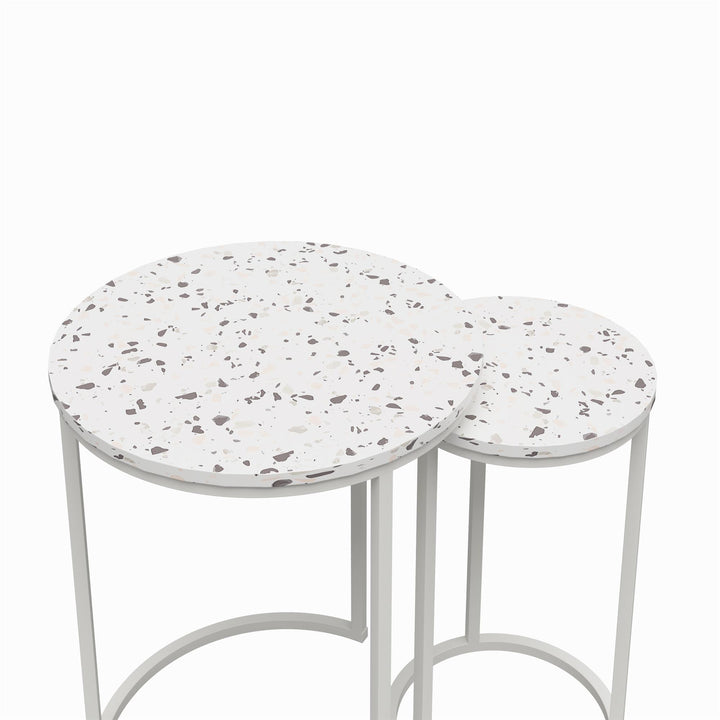 Amelia Nesting Tables - Terrazzo