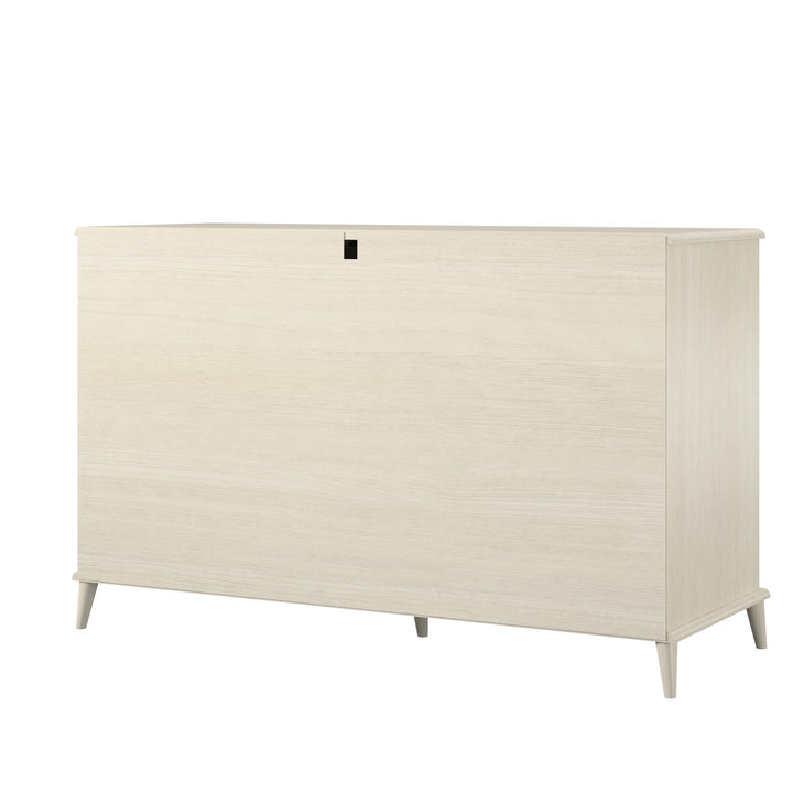 9237339COM - Ivory Oak - 6 Drawer