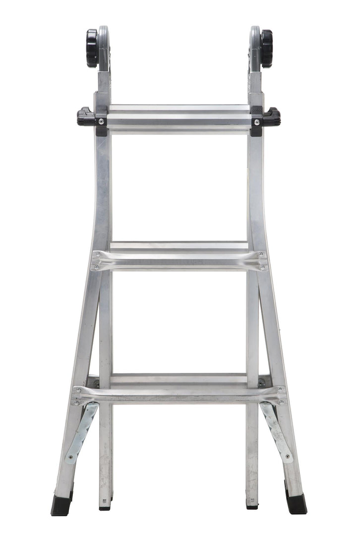 14 ft. Aluminum Multi-Position Ladder System - Aluminum Yellow Type 1a