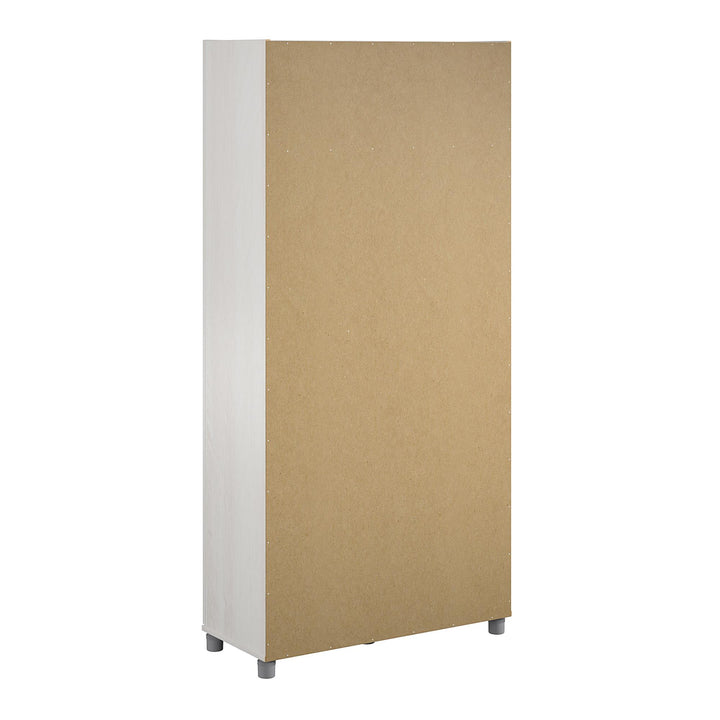 Camberly 36 Inch Utility Storage Cabinet - Ivory Oak