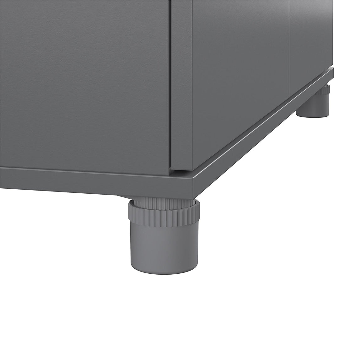 Camberly 36 Inch Utility Storage Cabinet - Graphite Grey