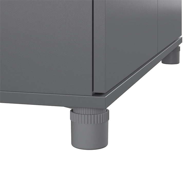 Camberly 36 Inch Utility Storage Cabinet - Graphite Grey