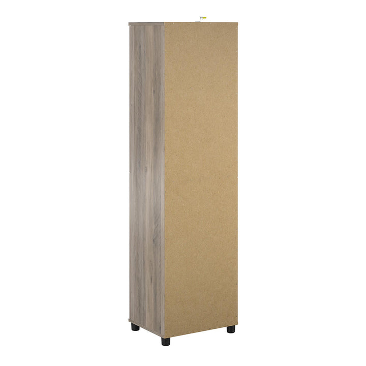 Tindall Modern Farmhouse 2 Door Kitchen Pantry Cabinet - Gray Oak