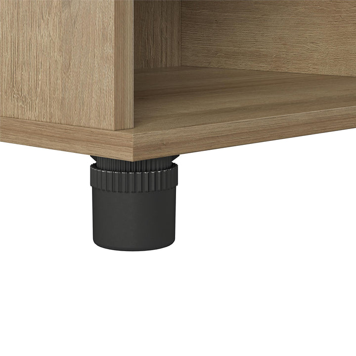 Basin 36" Wide Mudroom Storage Cabinet with Adjustable Shelving - Natural