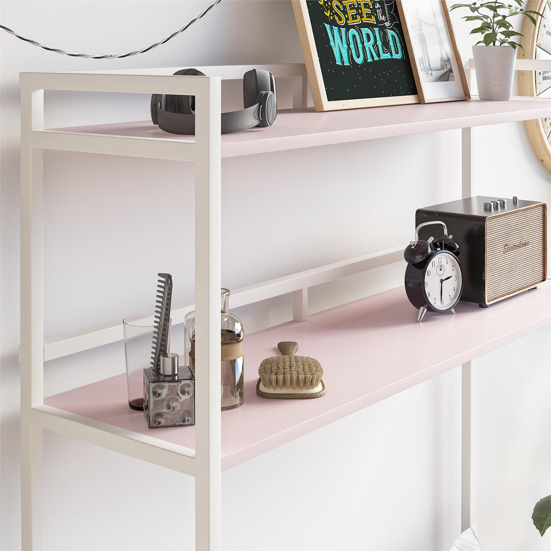 Baylor Over the Bed Storage Organizer - Light Pink