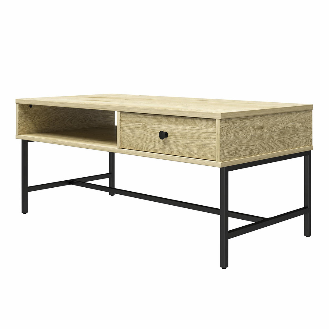 Chic table with drawer storage - Natural