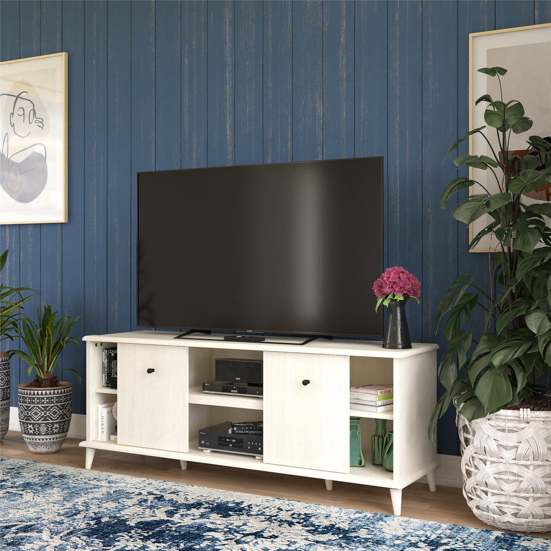 Farnsworth TV Stand for TVs up to 55" - Ivory Oak