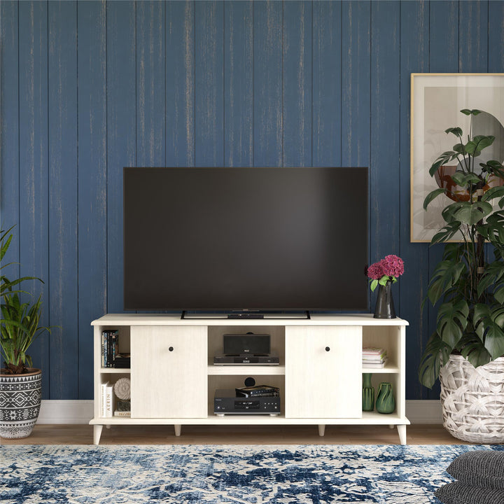 Farnsworth TV Stand for TVs up to 55" - Ivory Oak