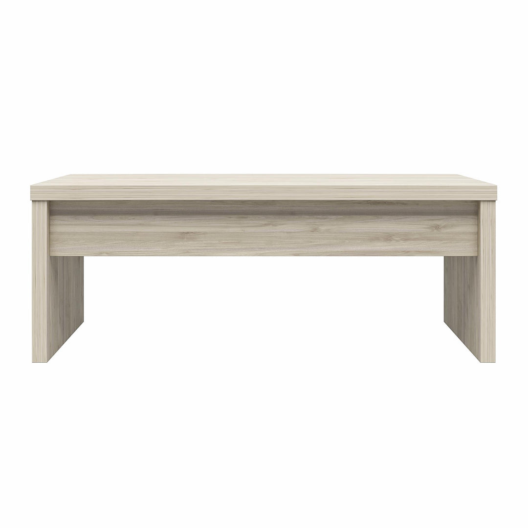 Winston Rectangular Lift Top Coffee Table - Light Walnut