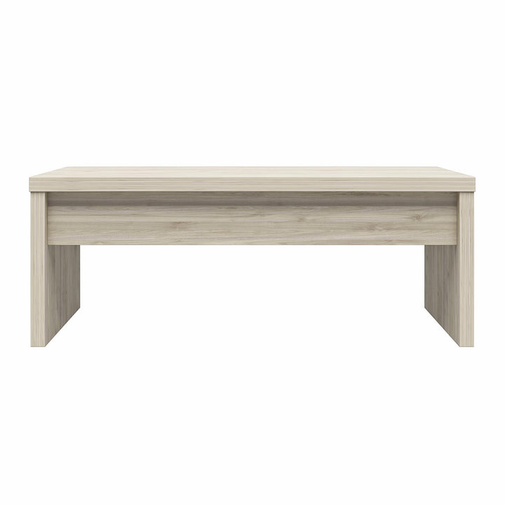 Winston Rectangular Lift Top Coffee Table - Light Walnut