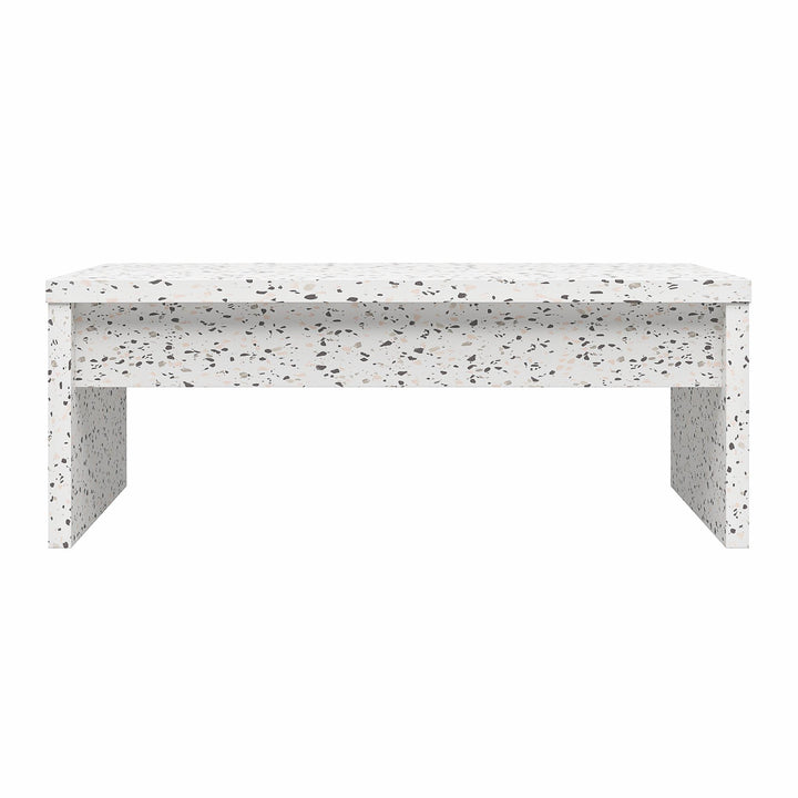 Winston Rectangular Lift Top Coffee Table - Terrazzo
