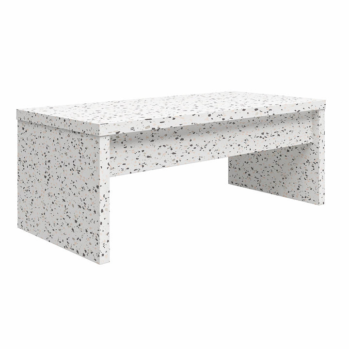 Winston Rectangular Lift Top Coffee Table - Terrazzo