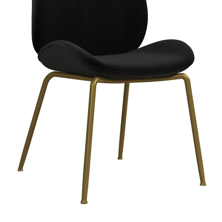 Astor Upholstered Dining Chair - Black