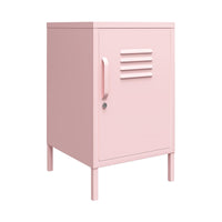 Cache 1 Door Metal Locker End Table